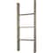 Ekena Millwork 19"W x 48"H x 3 1/2"D Vintage Farmhouse 3 Rung Ladder, Barnwood Decor Collection, Reclaimed Grey DECR019X048X04LDRGY - alternate 3